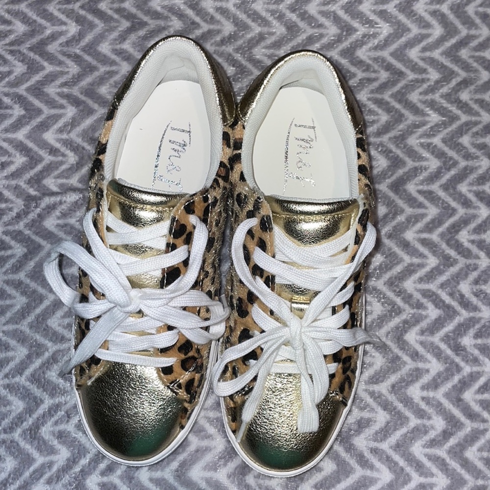 TM&J Cheeta print sneakers